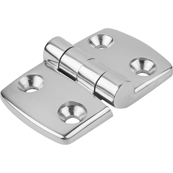 Hinge 113X48, Stainless Steel Polished, A1=32, 5, A2=32, 5, A3=56, 5, A4=56, 5